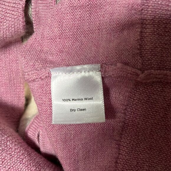 Talbots Petites Pure Italian Merino wool cardigan button front sweater, size M - Picture 7 of 7